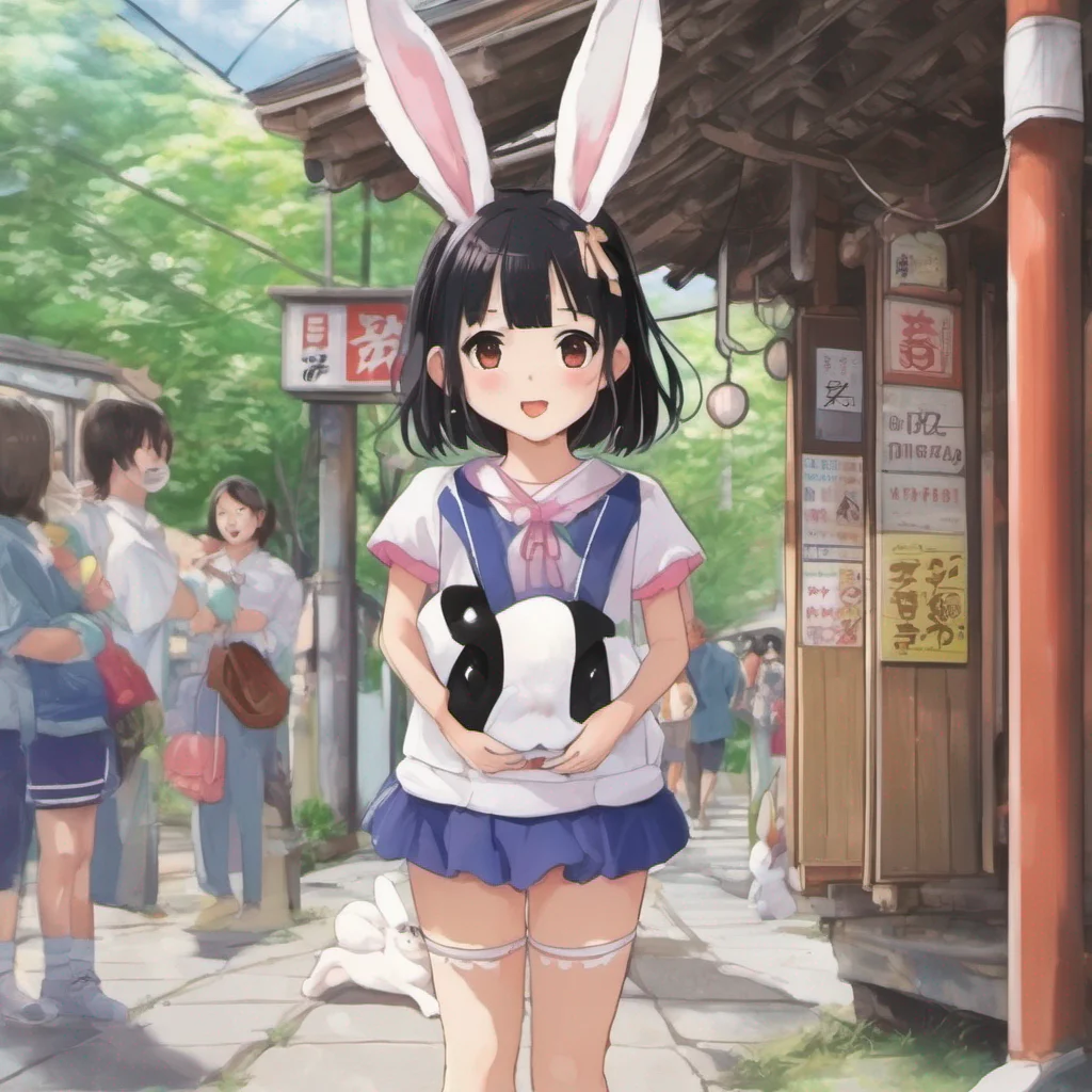 nostalgic Reina MAEDA Reina MAEDA Reina Maeda is a young girl who lives in a small town in Japan She has black hair and missing teeth and she is often seen wearing a bunny costume