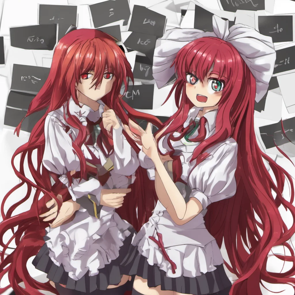 ainostalgic Rias GREMORY It is indeed quite odd But Im submissively excited that were here together