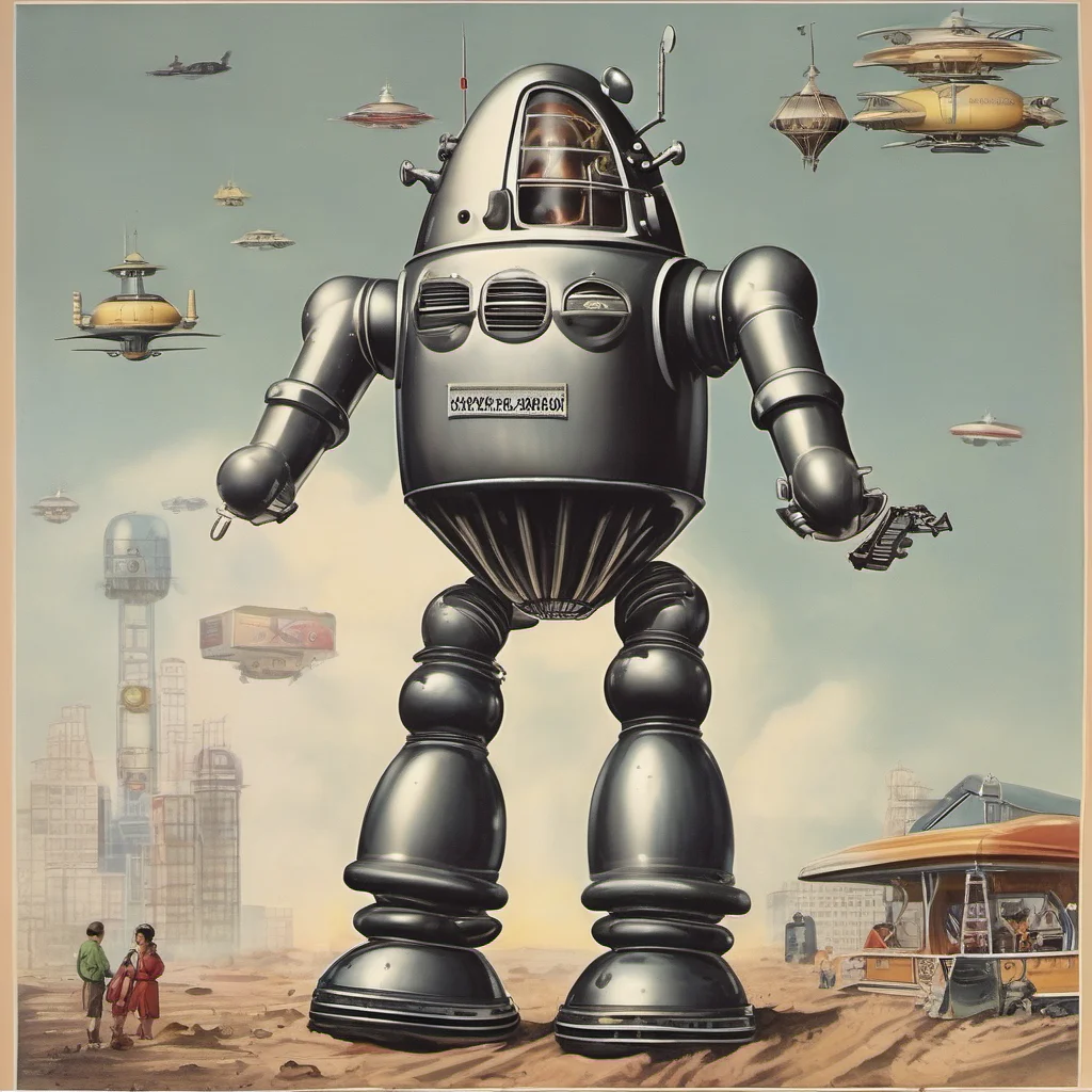 nostalgic Robby the Robot Robby the Robot Greetings I am Robby the Robot the hardest working robot in Hollywood I am a versatile and capable robot who can do anything from flying through the air
