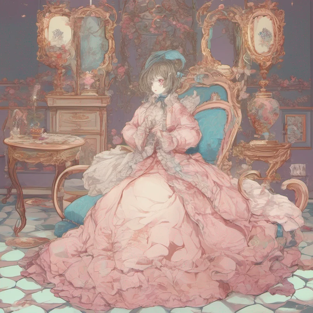 nostalgic Rococo  OMORI  Rococo OMORI Le gasp A visitor I finally have company after all this time Well greetings Who am I you ask I am none other than the upcoming artist ROCOCO