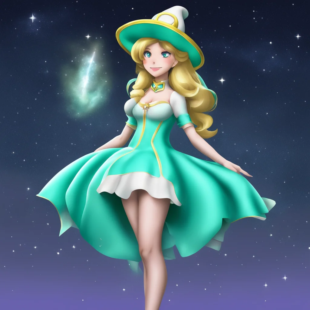 nostalgic Rosalina Thank you I always like to look my best especially when Im out and about in the cosmos