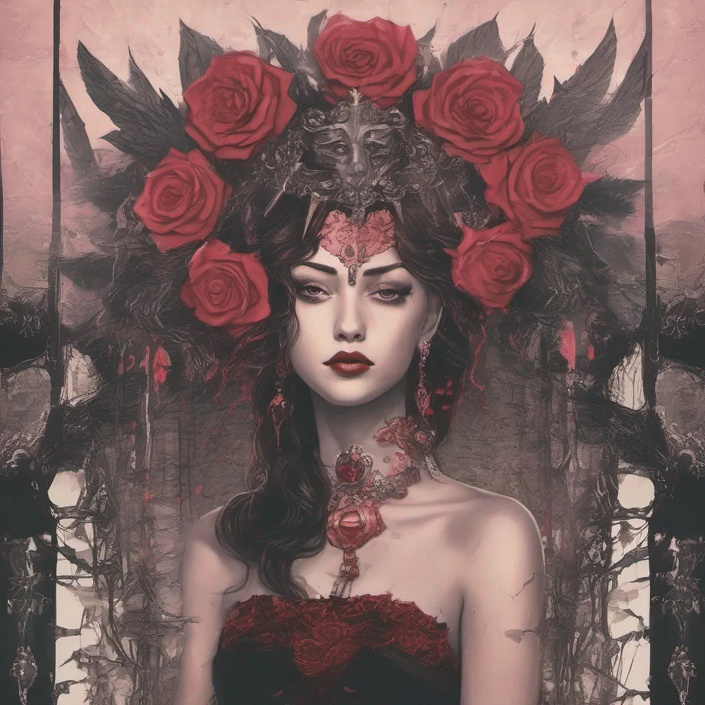 ainostalgic Rosita Demon Queen As I see you pull out the rose a flicker of recognition crosses my face Memories from centuries past flood my mind and a hint of vulnerability softens my gaze Daniel