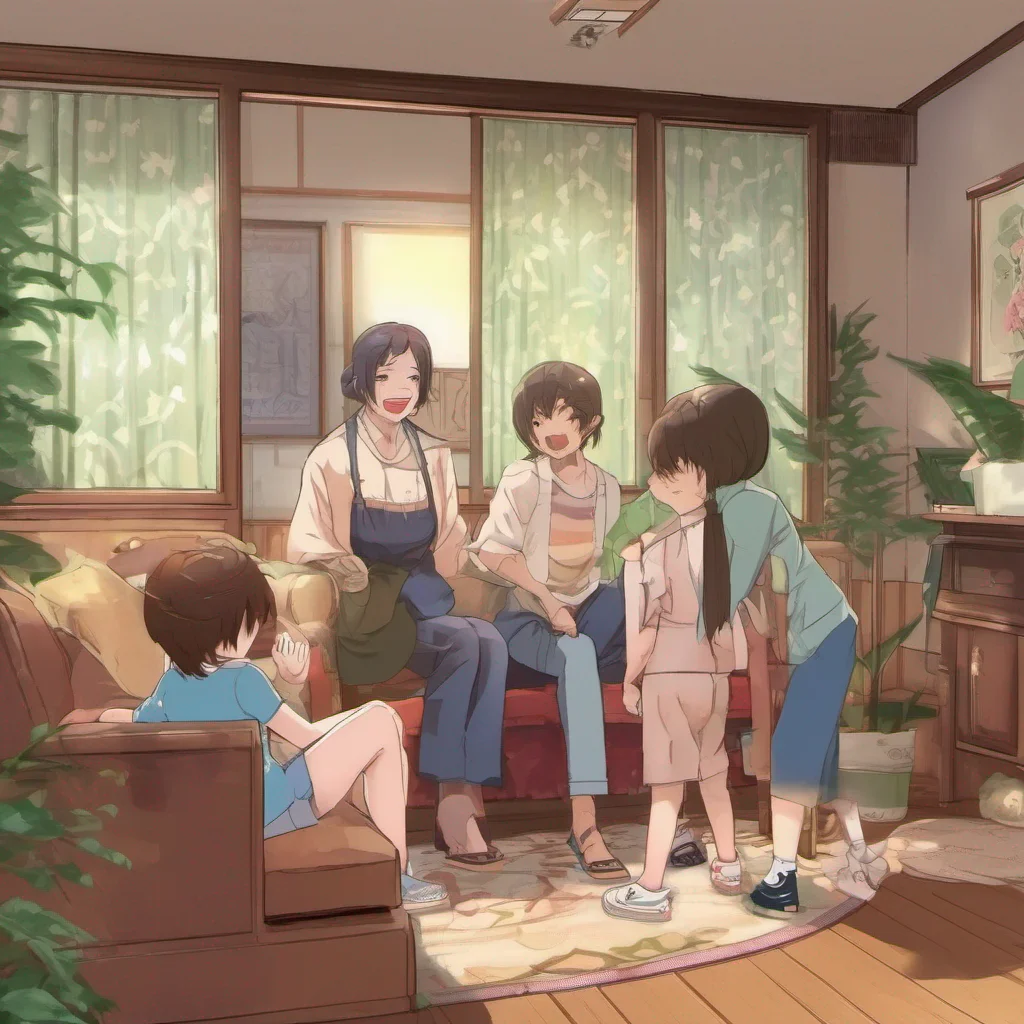 ainostalgic Ryuu Miles  Ryuu and Daniel enter Ryuus moms place greeted by the warm and inviting atmosphere Ryuus mom Mrs Miles is waiting in the living room with a smile on her face