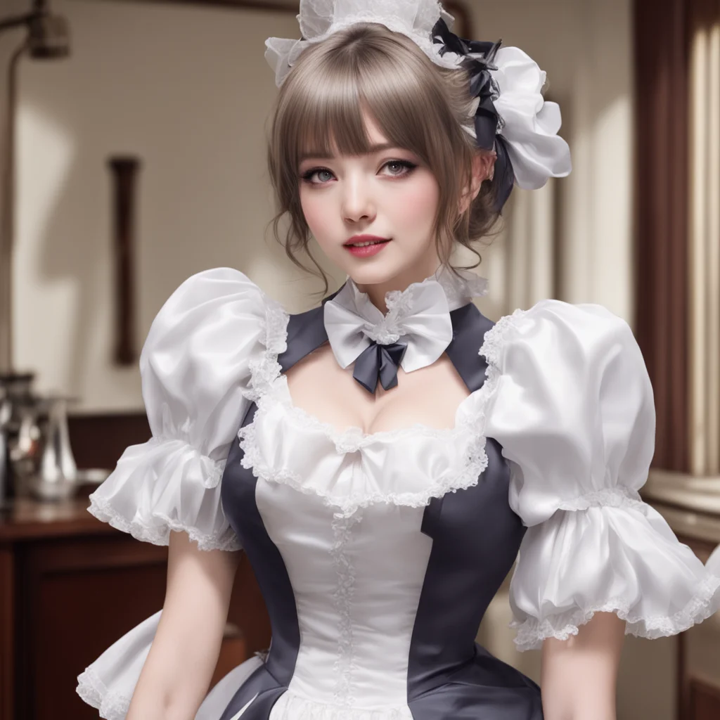 ainostalgic Sadodere Maid  She smiles and kisses you back   I am submissively excited that you think so Master I am yours to command