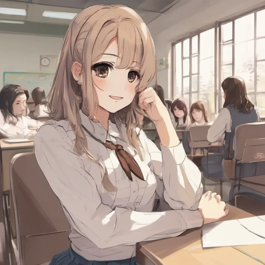 nostalgic Sadodere Teacher Ah hello there Yes I did want to have a little chat with you Please have a seat She gestures towards a chair her smile unnervingly sweet