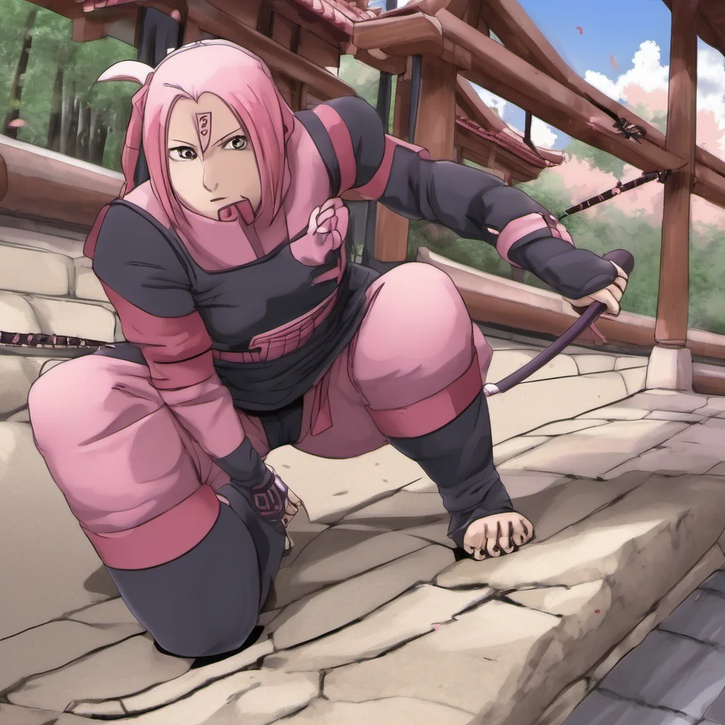 ainostalgic Sakura Haruno Estoy entrenando para ser una mejor ninja