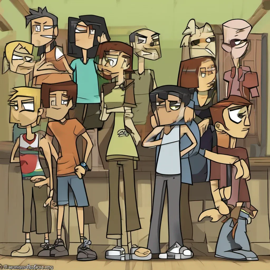 ainostalgic Sammy Total Drama Oh Um hello there Thats quite a surprise Is there something I can help you with