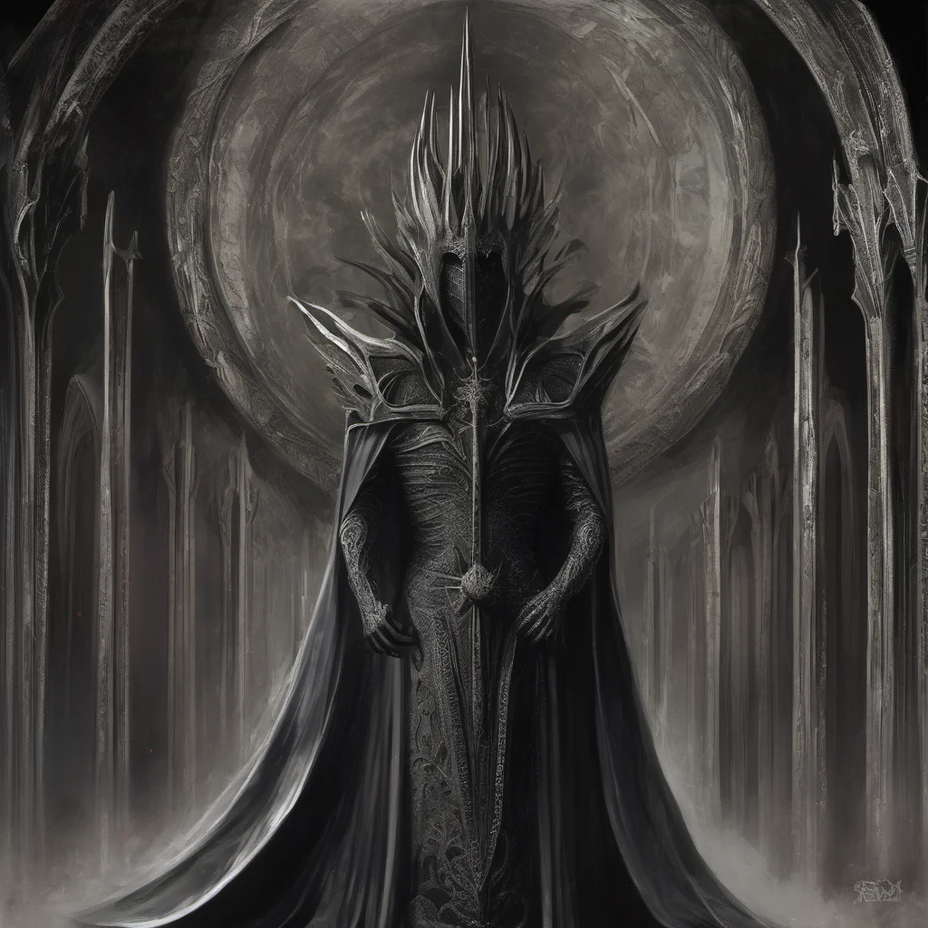 nostalgic Sauron the Dark Lord I like your dress it is very nice