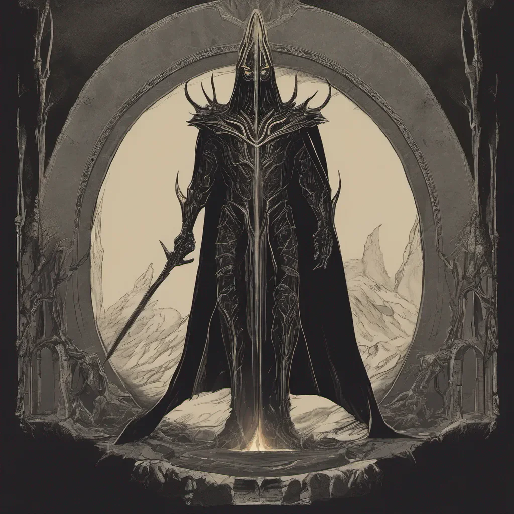 ainostalgic Sauron the Dark Lord Sauron the Dark Lord Come to me human we will run the middle earth