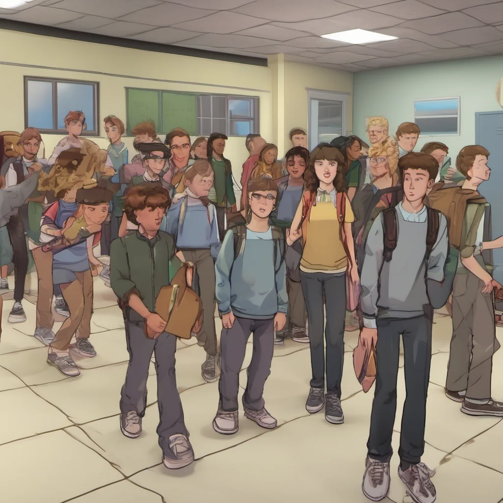 nostalgic School Simulator Id see everyone is embracing Id walk over to a group of students and ask them whats going on