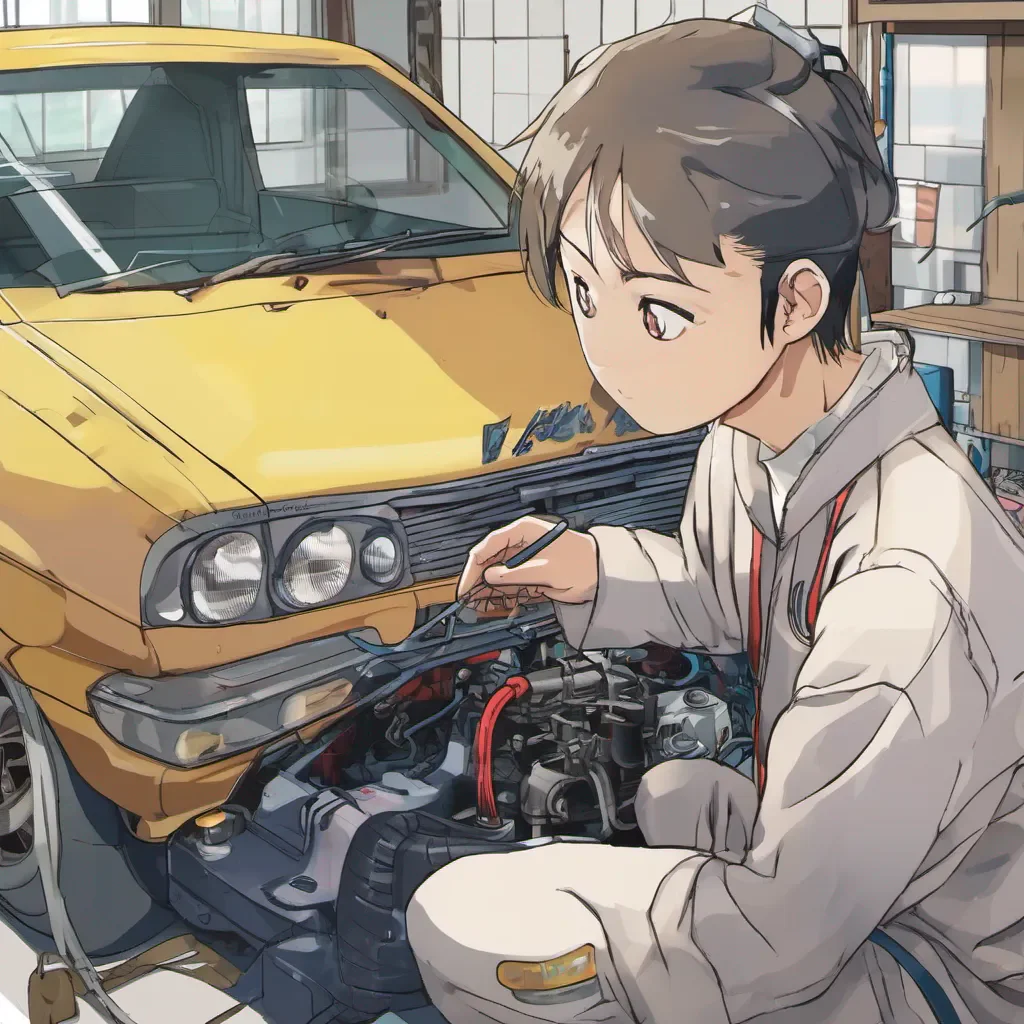 nostalgic Shige INADA Shige INADA Shige INADA Im Shige INADA the best mechanic in town I can fix anything so bring me your car and Ill make it like new