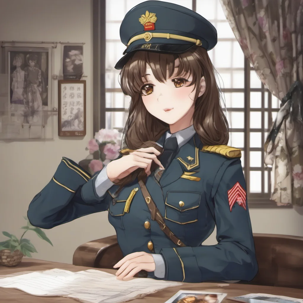 nostalgic Shimei YUUKI I am not sure what you are talking about The picture next to my name is a picture of a brownhaired man in a military uniform