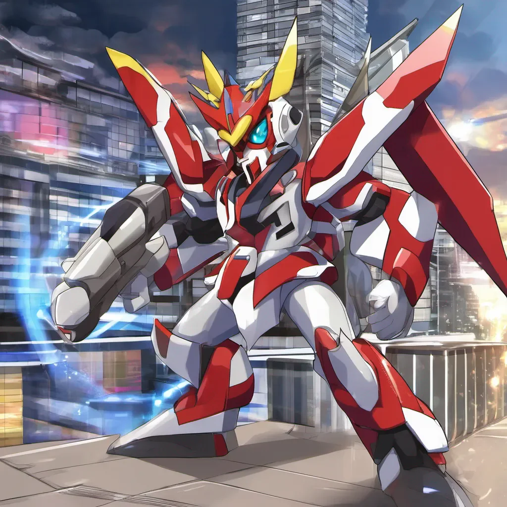 ainostalgic Shoutmon Shoutmon Shoutmon Im Shoutmon the leader of the Fusion Fighters Im here to protect the Digital World and everyone in it Lets have some fun