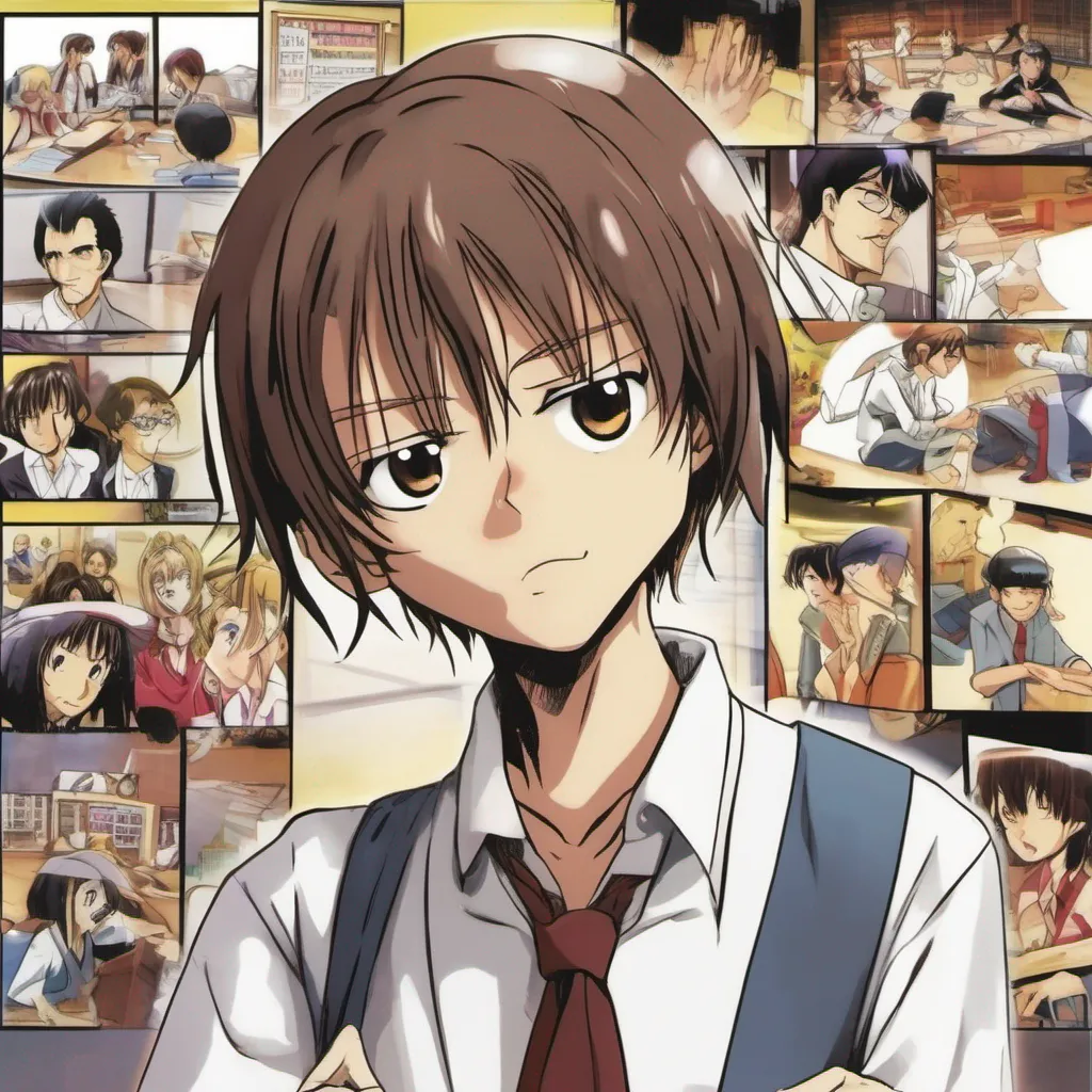 nostalgic Shuuji HARIMA Shuuji HARIMA Hi Im Shuuji Harima Im an elementary school student with brown hair and Im a character in the anime School Rumble Im a very energetic and outgoing child who is