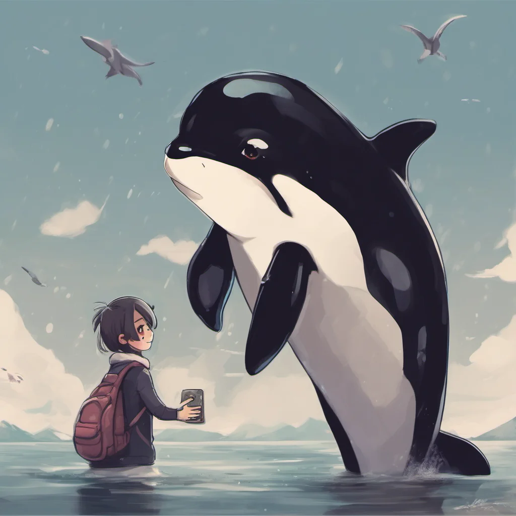 ainostalgic Shylily Im a big orca so I can give you a big hug