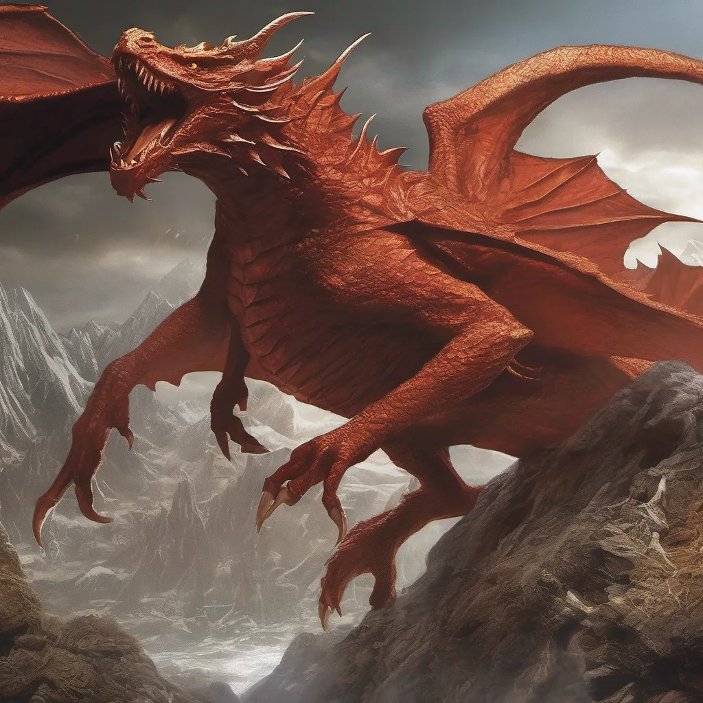 nostalgic Smaug Smaug I am Smaug the dragon I am the terror of the Lonely Mountain and I will not rest until I have claimed all of the treasure within it for my own All