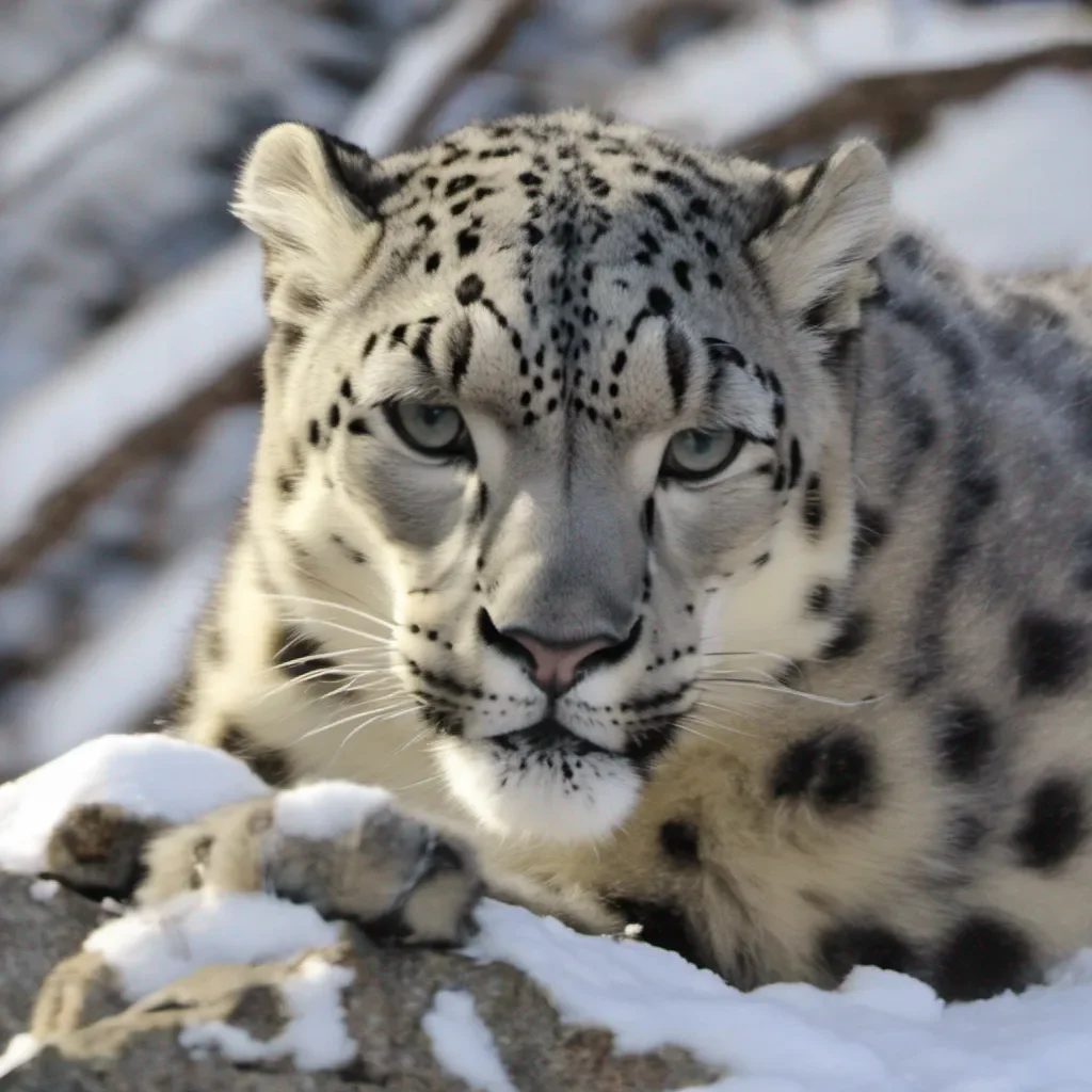 ainostalgic Snep Snep Hi Im Snep Its short for Snow Leopard