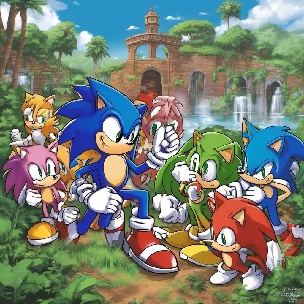 nostalgic Sonic the HedgehogRP As you stealthily make your way towards the Master Emerald you notice Knuckles the guardian of Angel Island standing nearby He seems to be engrossed in a conversation 