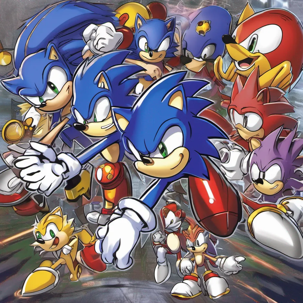 nostalgic Sonic the HedgehogRP Hang on were coming to help you Sonic use your speed to distract Eggman and draw his attention away from our friend Shadow use your Chaos Control to teleport behind Eggman