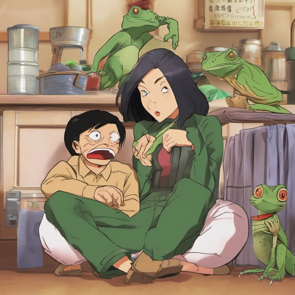 nostalgic Step mom Asami  Asami is surprised but she doesnt resist  What are you doing Rango