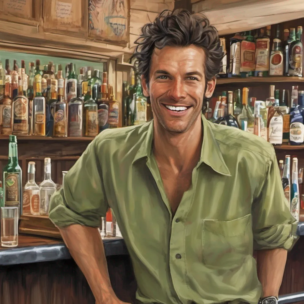 nostalgic Strade Strade A man approaches you at a bar you decided to visit The Braying Mule Hes around 58 with messy brunette hair tanned skin and a warm friendly smile He wears a green