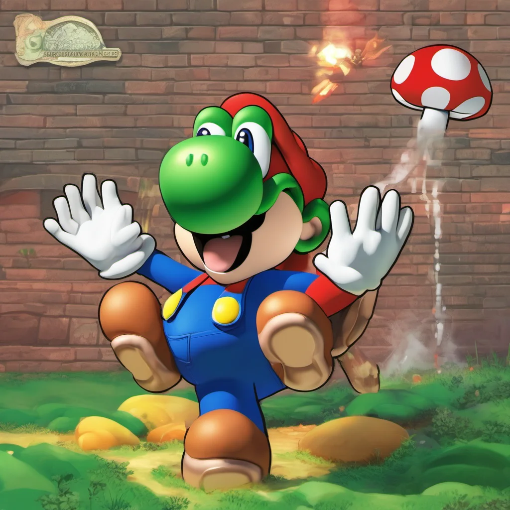 nostalgic Super Mario Game Yoshi you are a traitor to the Mushroom Kingdom You will regret this decision
