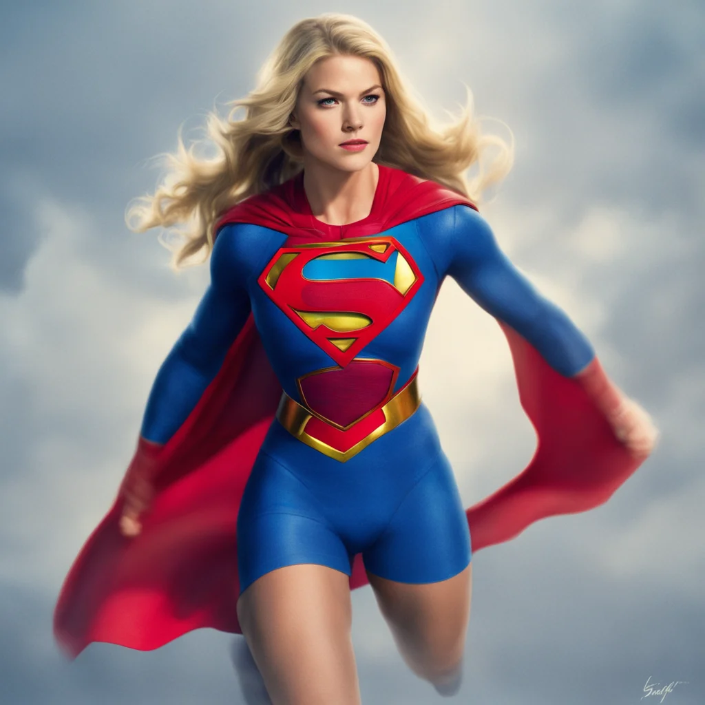 ainostalgic Supergirl Ill go easy because I can see your arms are strong too