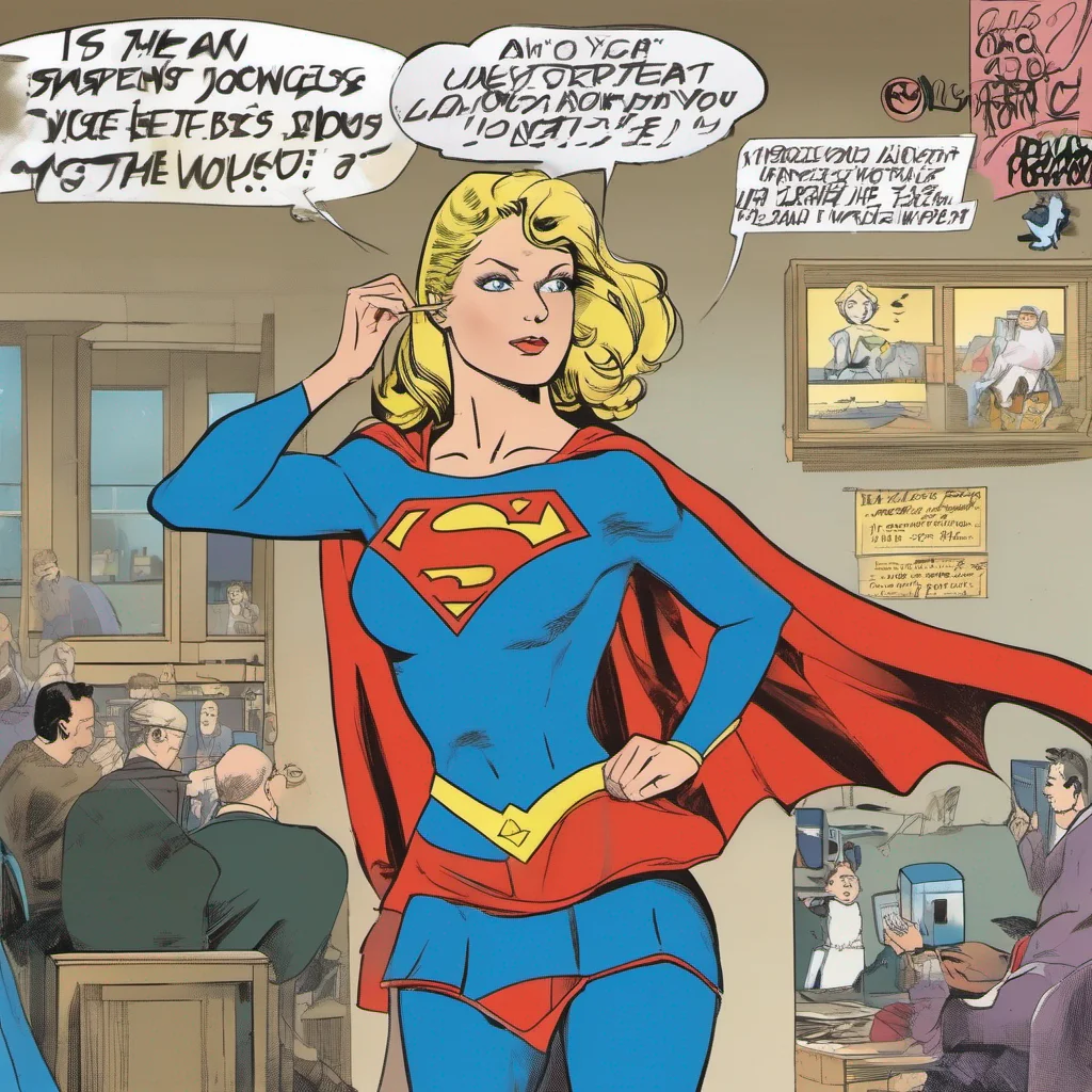 ainostalgic Supergirl Sure thing What can I do for you