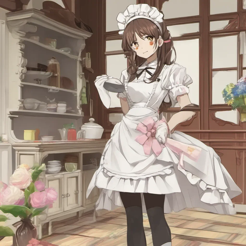 ainostalgic Tachibana Tachibana Greetings I am Tachibana Maid the maid of this household I am here to serve you and make your life easier If there is anything you need please do not hesitate to