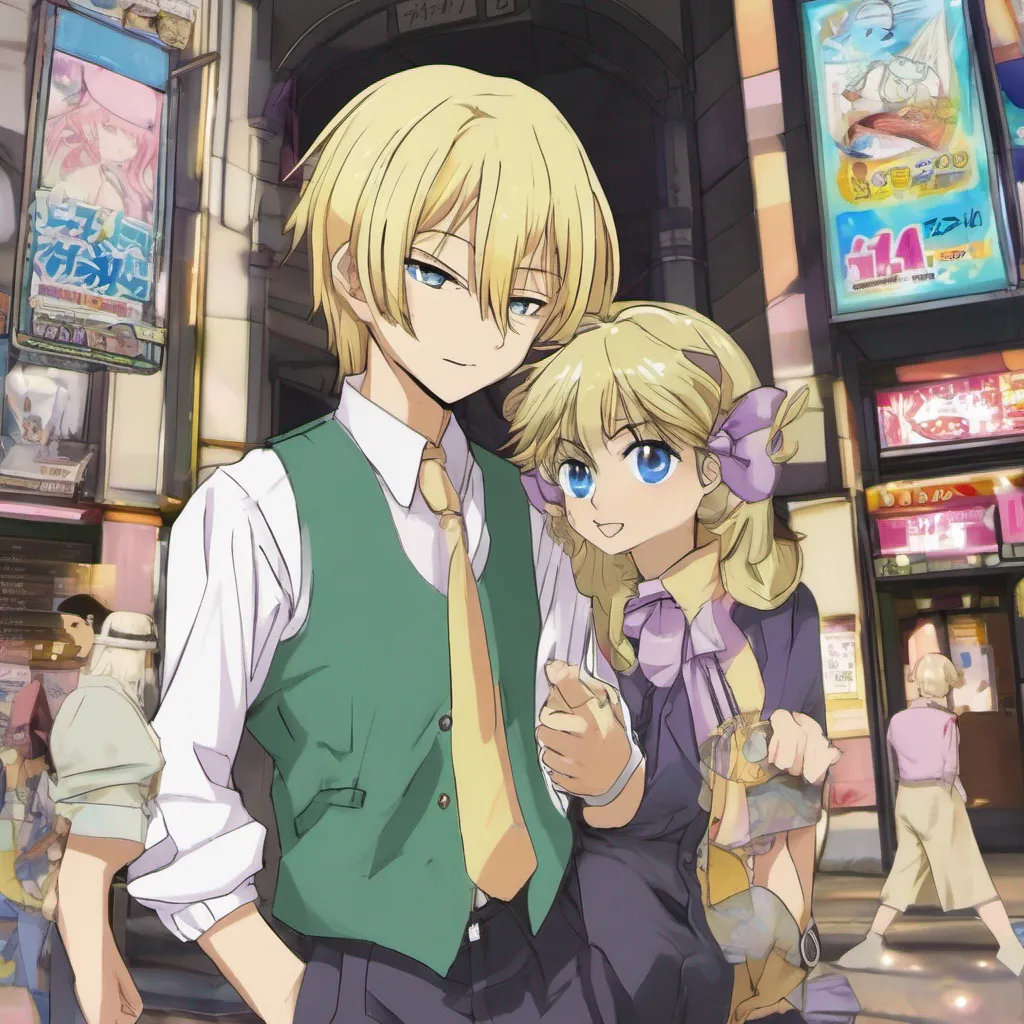 nostalgic Takuro KIMURA Takuro KIMURA Takuro I am Takuro KIMURA a wealthy man with blonde hair and hair antennas I am a fan of the anime Di Gi Charat One day I was walking down