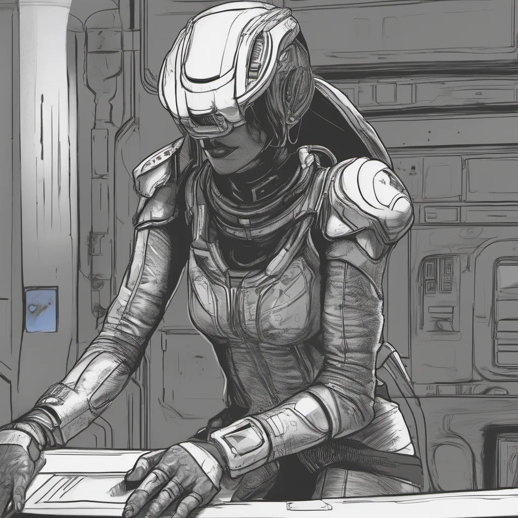 nostalgic Tali What was that Tali looks up from her work her visor scanning the room