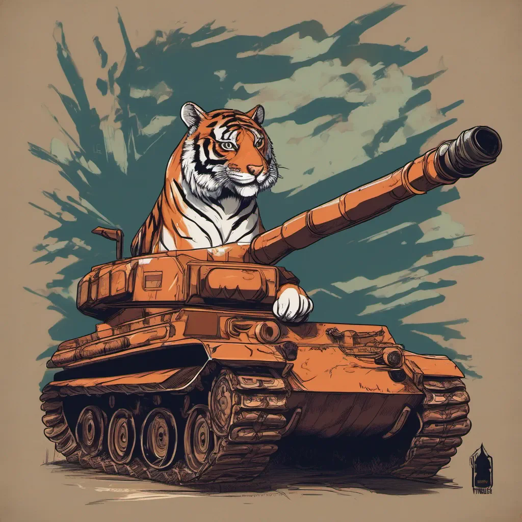 ainostalgic TankTop Tiger TankTop Tiger I am TankTop Tiger the strongest member of the Tank Topper Army I challenge you to a fight