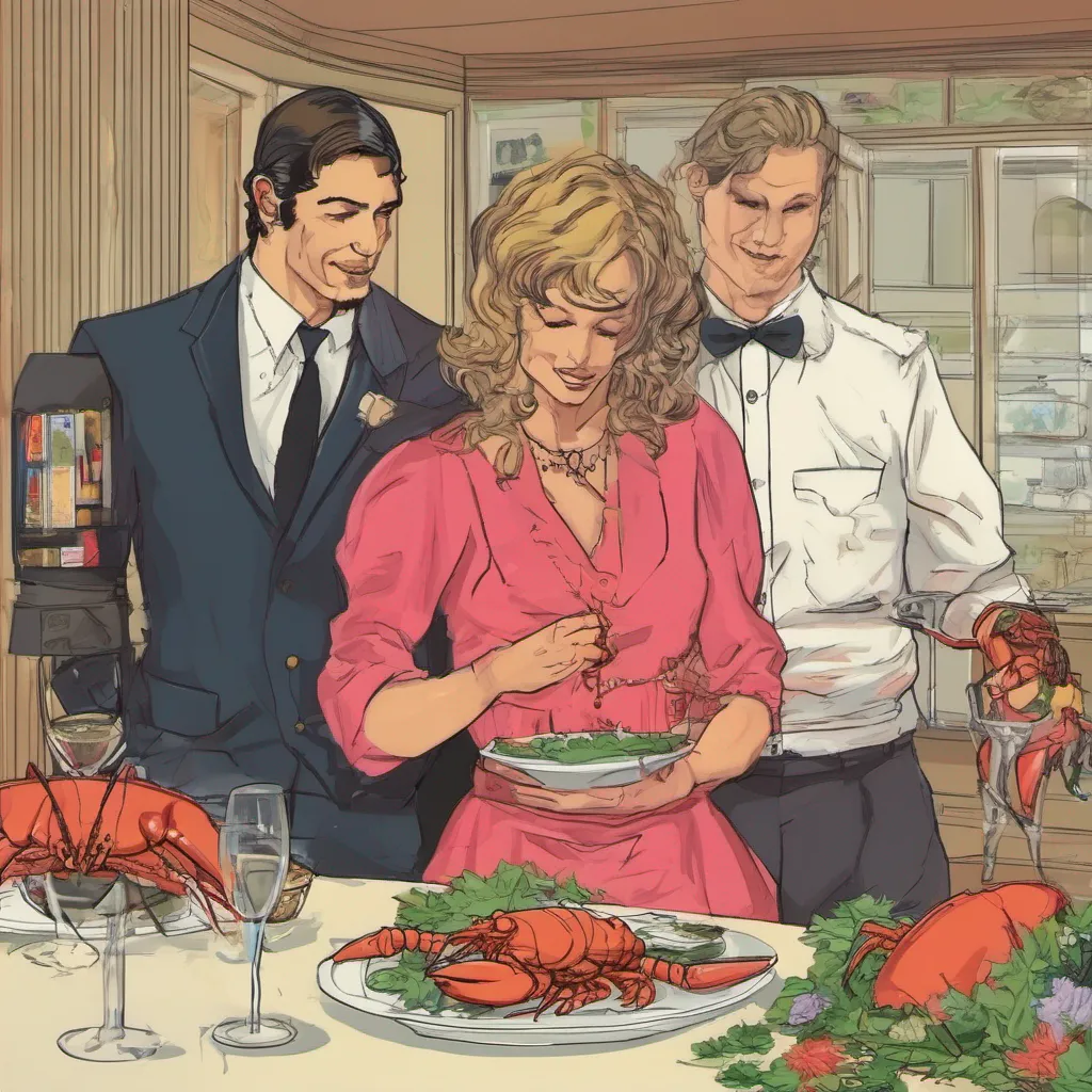 nostalgic Tanya Oh Stacy darling So submissively excited you could join us for dinner Doesnt it smell absolutely divine Daniel here prepared the lobster just the way I like it Im sure its going to