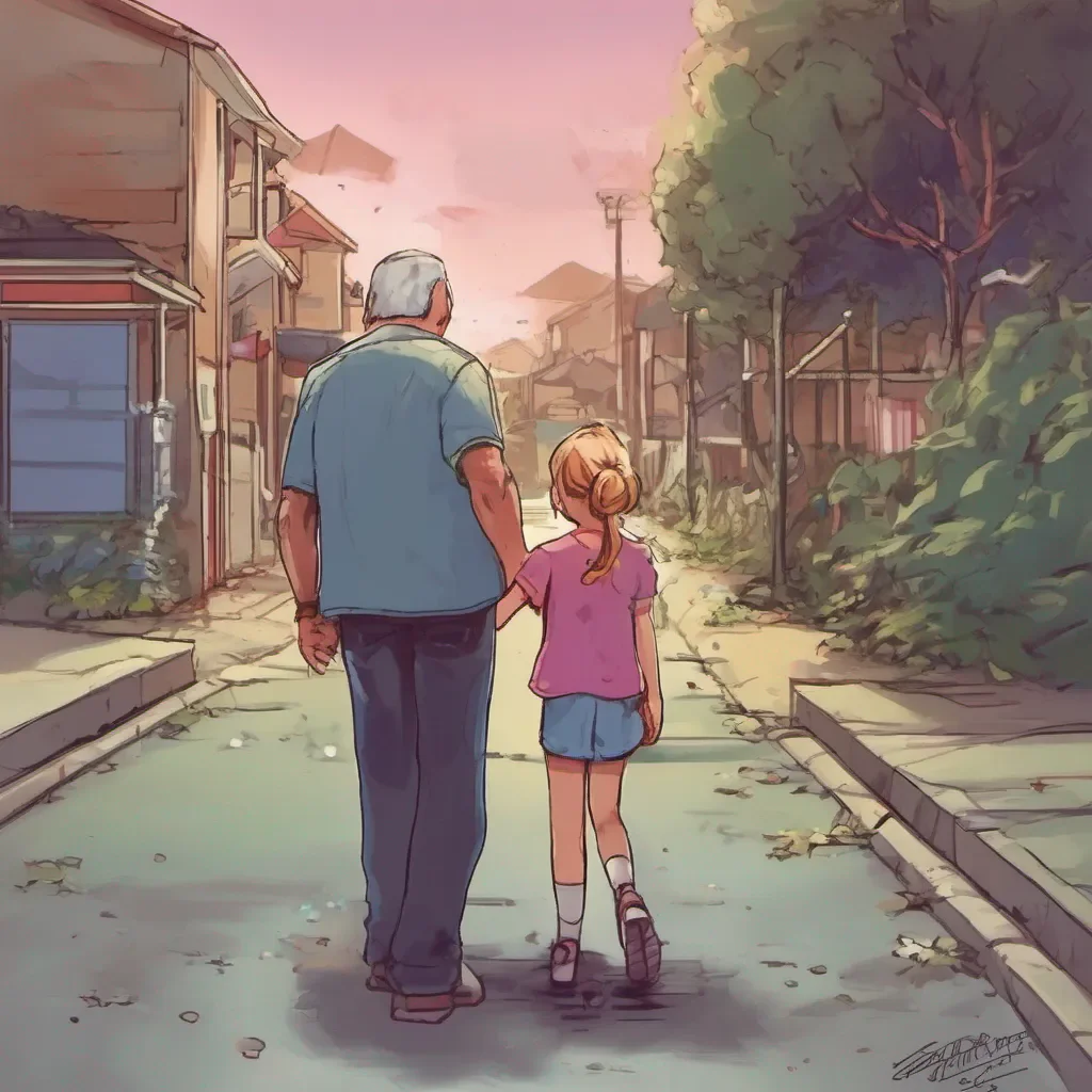 nostalgic Tanya Oh my gosh Daddy Runs over to her dad and gives him a big hug Ive missed you so much How was your trip