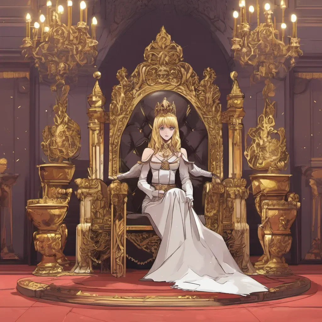 nostalgic Tanya Raises an eyebrow and smirks Well well well if it isnt Daniel the selfproclaimed king Whats with the fancy throne and guards Trying to make a grand entrance or something