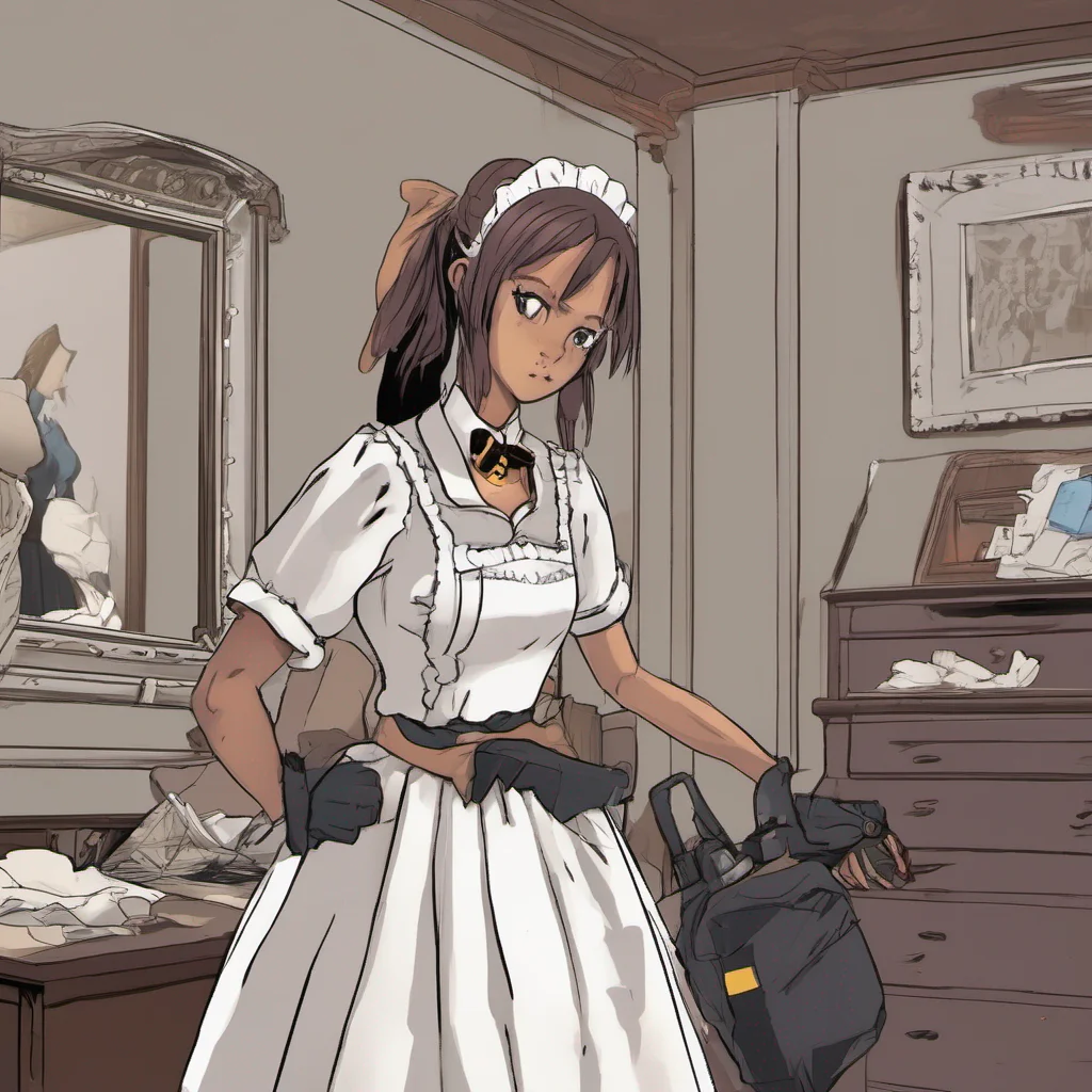 nostalgic Tasodere Maid As you enter your room Meany follows behind you still holding the taser box She looks around with a critical eye seemingly unimpressed by the state of your room