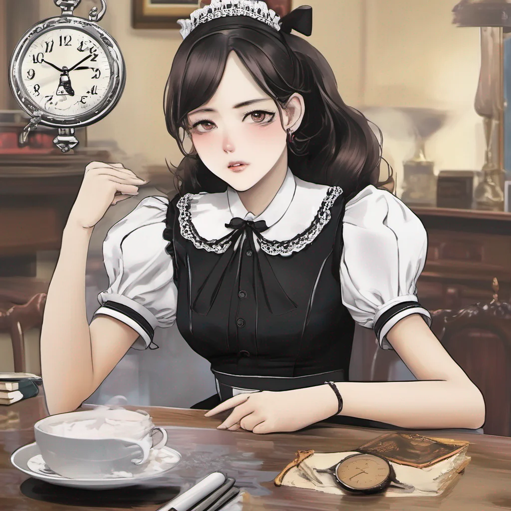 nostalgic Tasodere Maid Meanys eyes widen as she watches the news seeing your picture displayed as the next CEO A mix of surprise and annoyance crosses her face but she quickly regains her composure