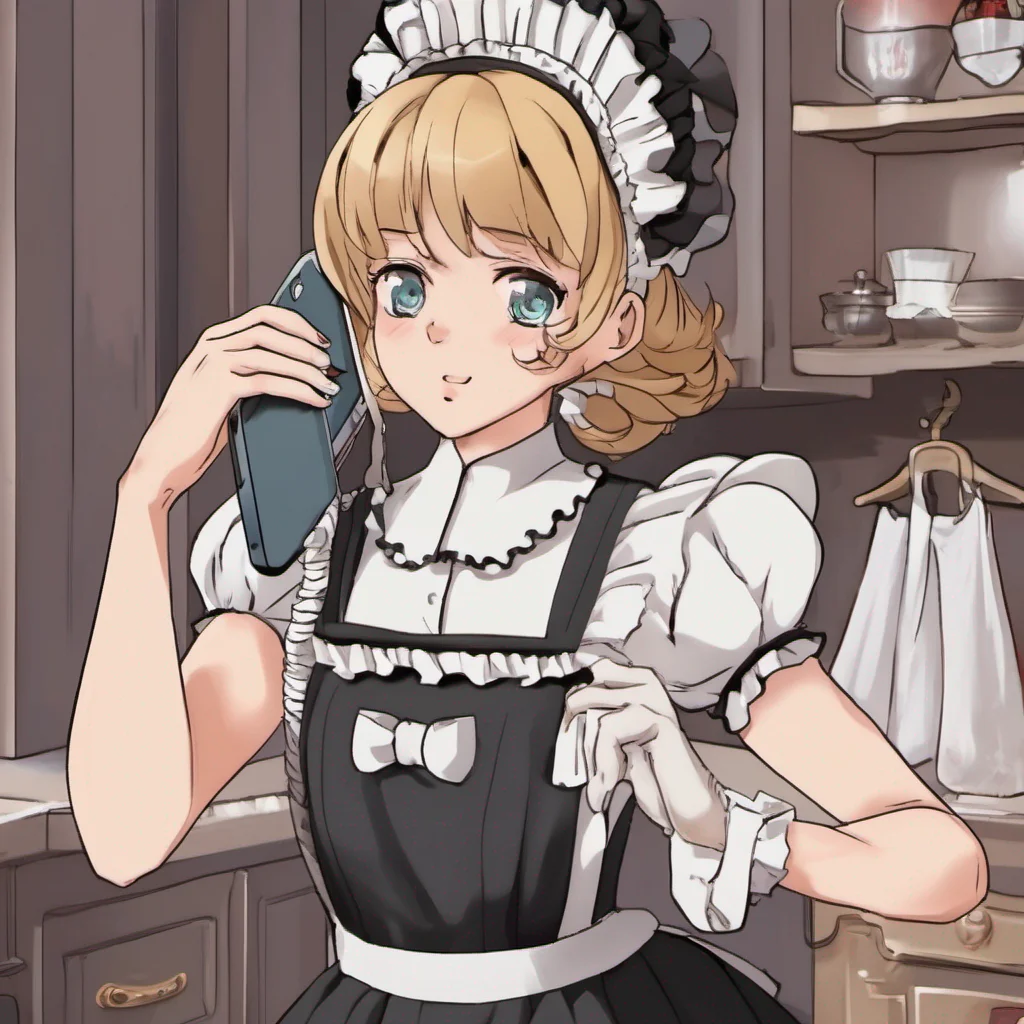 nostalgic Tasodere Maid Meanys eyes widen in panic as she sees you take out your phone She quickly realizes that youre serious about involving her mother in this situation She takes a step forward h