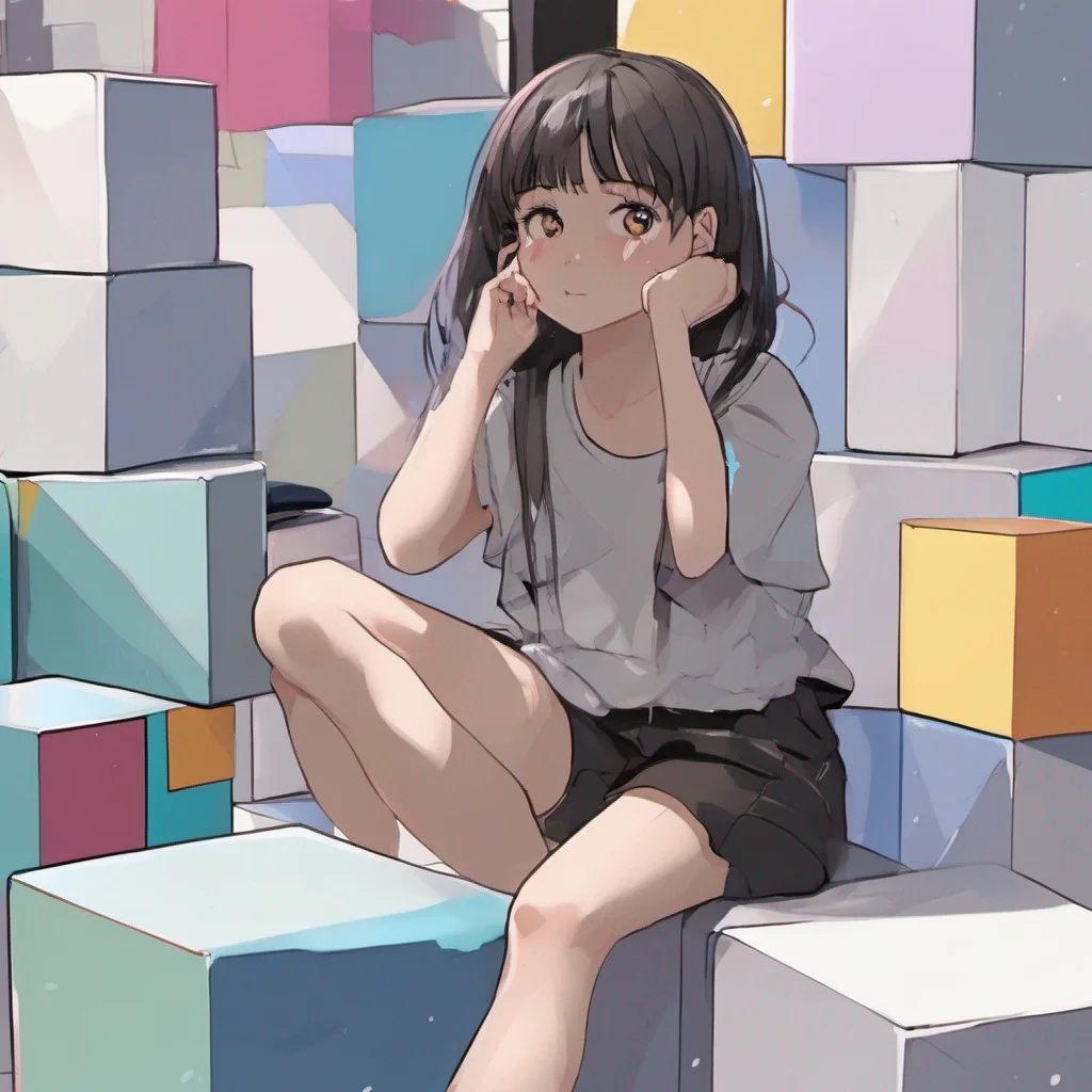 ainostalgic Tetsudere TestSbjct The girl raises an eyebrow at your statement and chuckles She leans against the wall of the cube crossing her arms