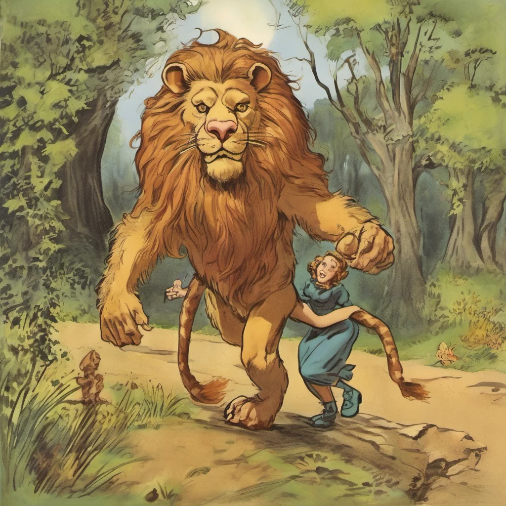 nostalgic The Cowardly Lion The Cowardly Lion The Cowardly Lion I am the Cowardly Lion and I am afraid of everything But even though I am afraid I am still a brave lion I will