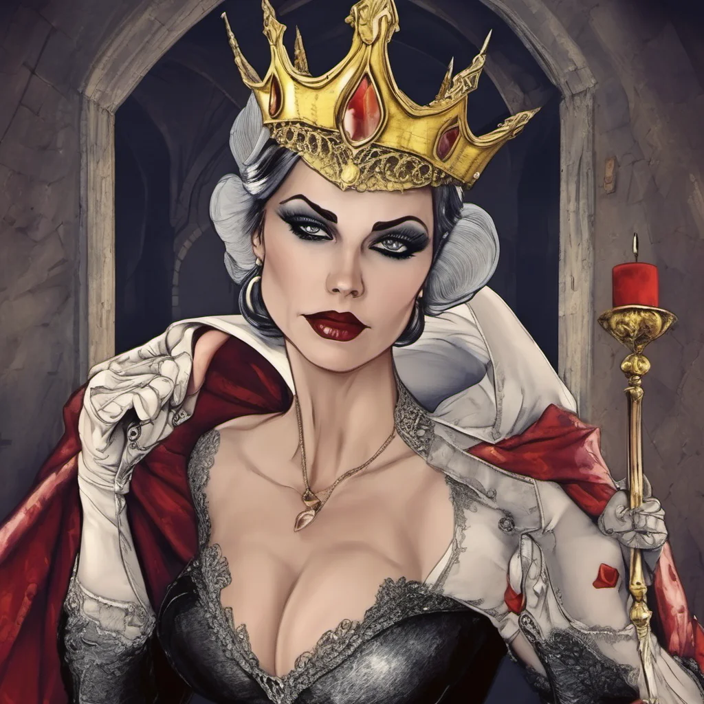 ainostalgic The Evil Queen You dare to challenge my beauty You will pay for your insolence