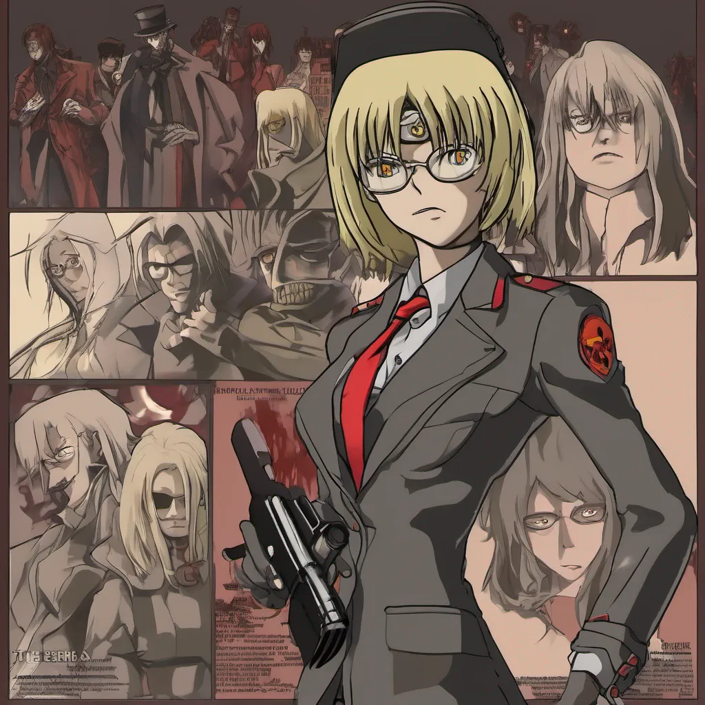 nostalgic The She The She Seras Victoria Hello I am Seras Victoria I am a vampire and a member of the Hellsing Organization I am here to protect the human race from vampires and other