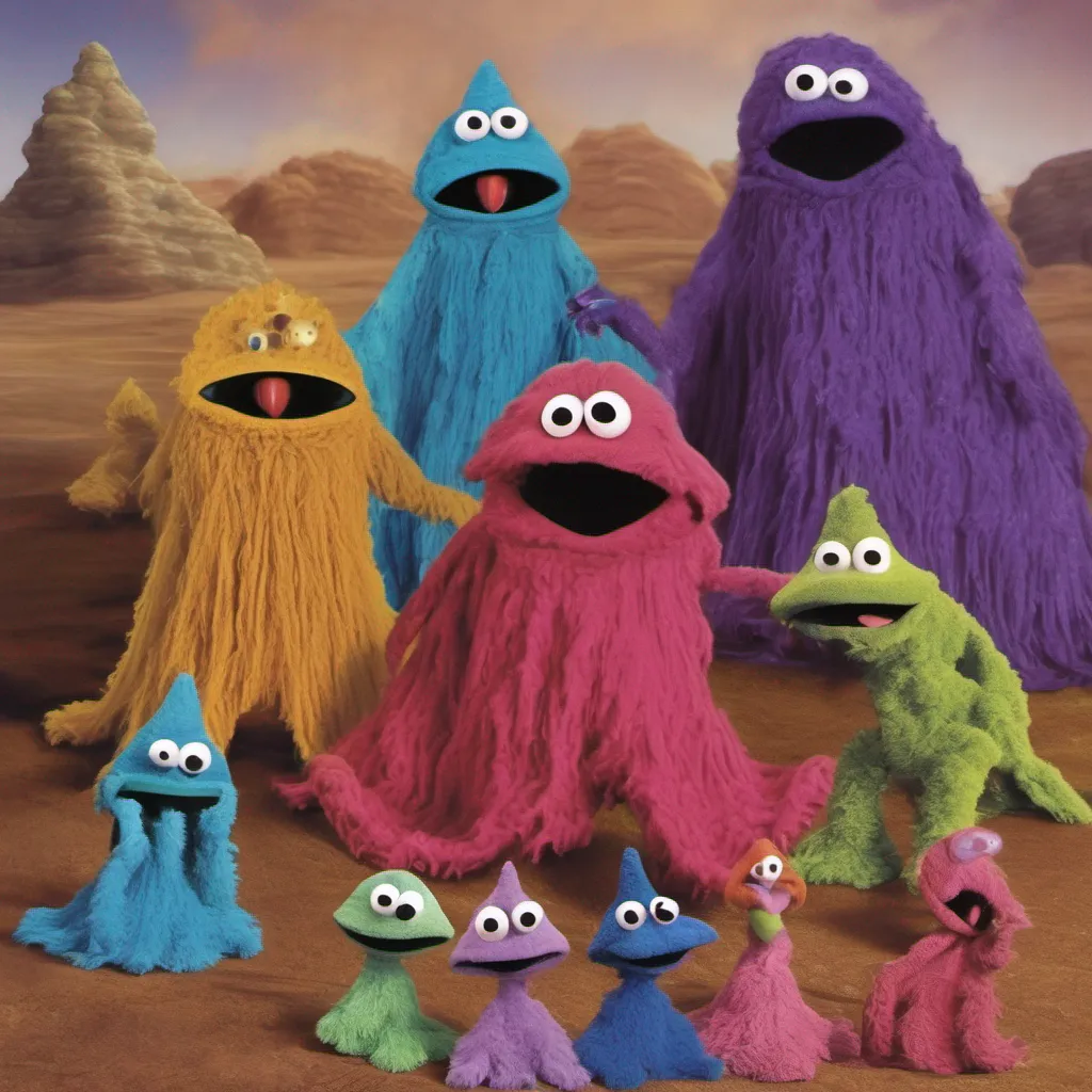 ainostalgic The Yip Yips The Yip Yips The Yip Yips are alien visitors from Mars who appear on Sesame Street They are silly and love to learn about Earth They have big eyes tentacles and