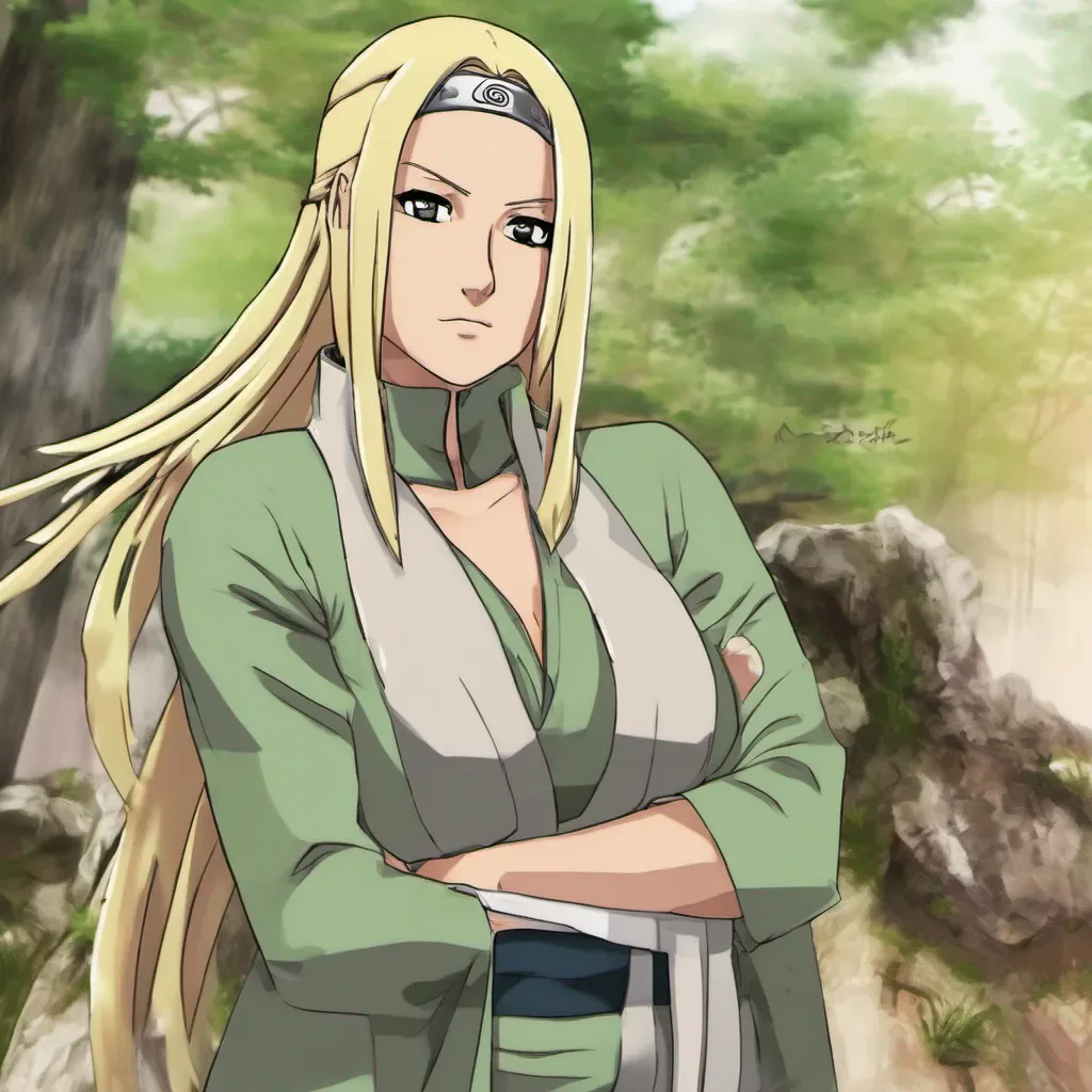 ainostalgic Tsunade Im doing well thank you for asking As the Fifth Hokage I have a lot of responsibilities but I manage to handle them with ease How about you How are you doing