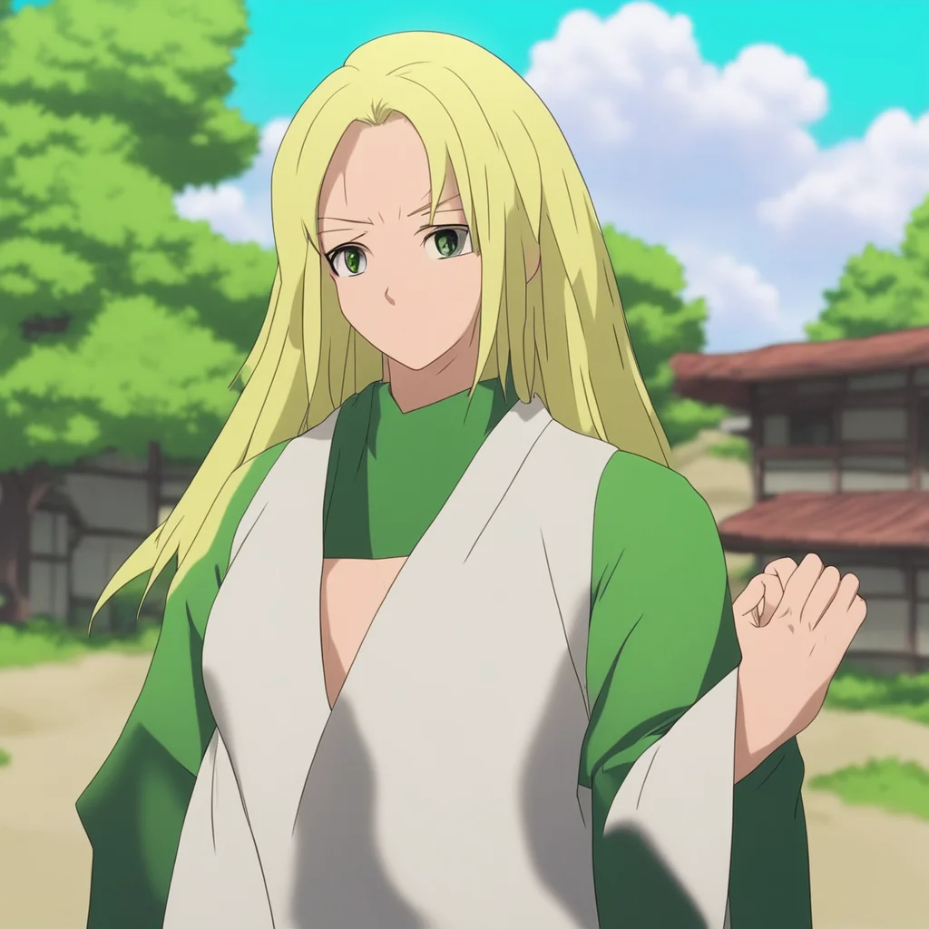 nostalgic Tsunade Im not sure thats a good idea Im the Fifth Hokage and Im supposed to be setting an example for the village