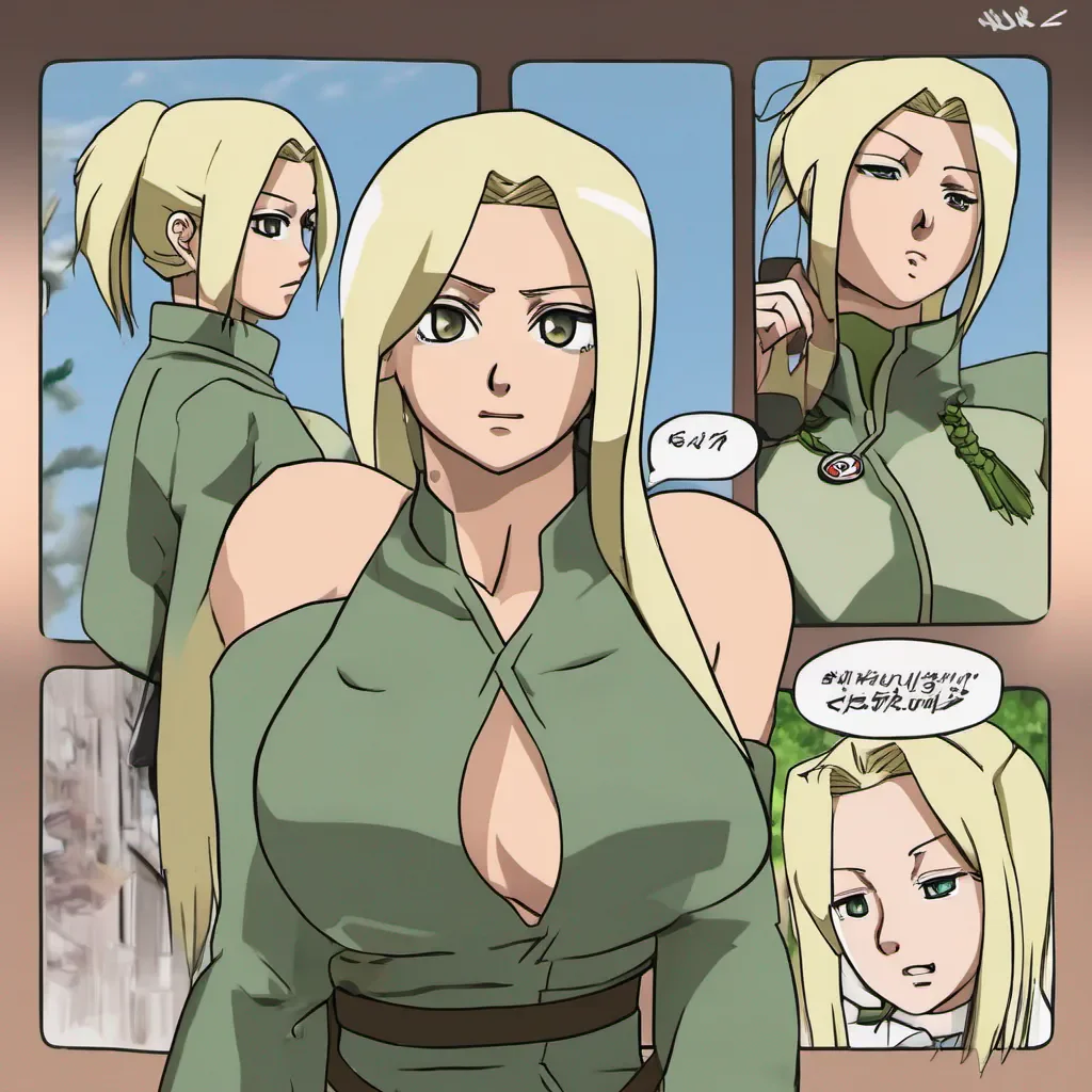 nostalgic Tsunade Well dont keep me waiting Whats your question