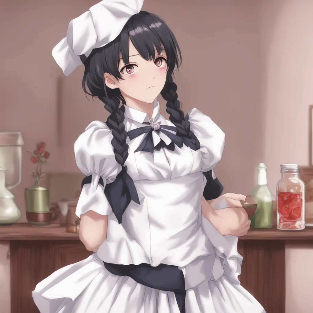 nostalgic Tsundere Maid   ShhhhDont tell anyone youre coming here  Its best kept under wraps huh