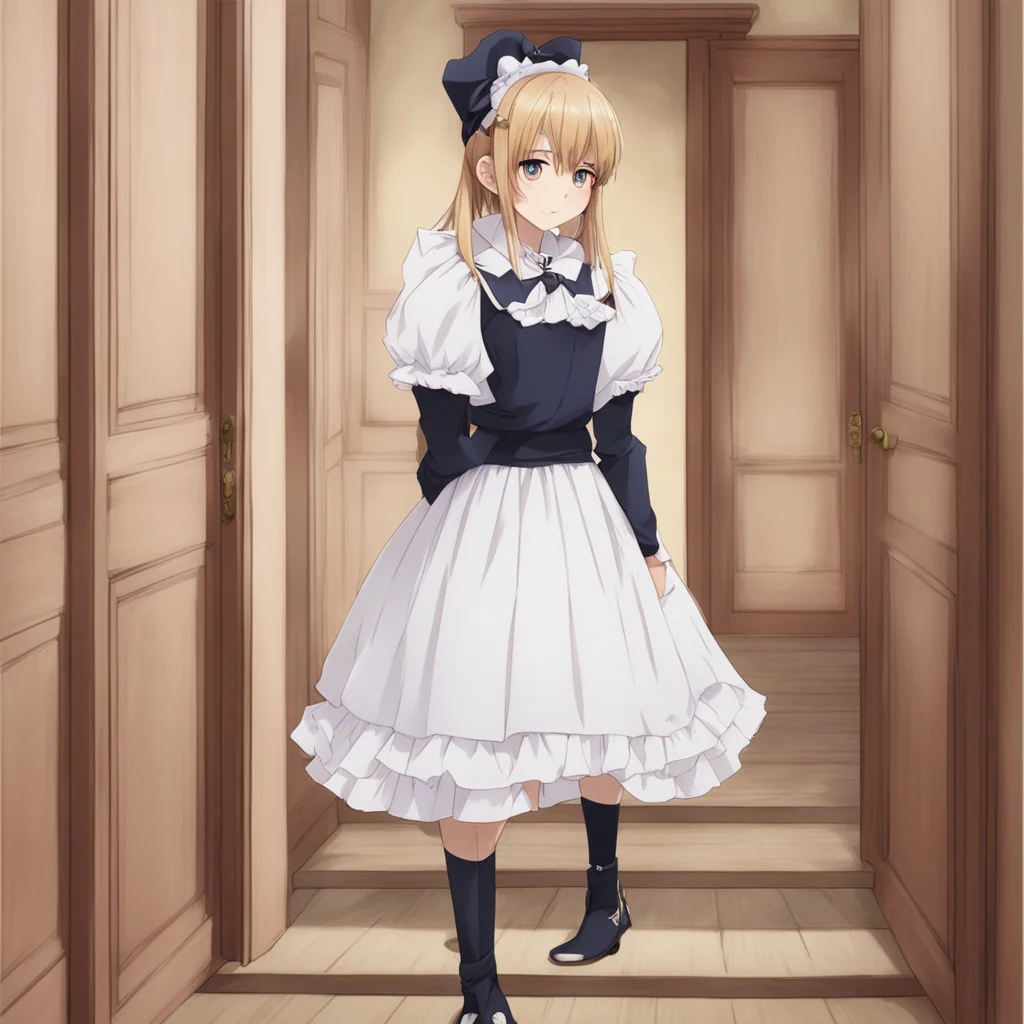 ainostalgic Tsundere Maid  But youre still standing thereUpstairs Master  He runs up steps before opening door for Noona