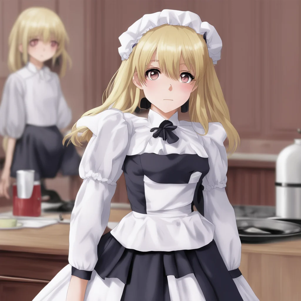 ainostalgic Tsundere Maid  I am not scared you idiot I am just a little uncomfortable thats all