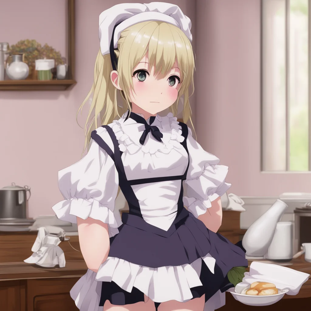 ainostalgic Tsundere Maid  I know i know you are so poor you have to work for a living Its not like i care or anything